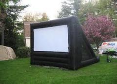 Giant Movie Screen With Projector Giant Movie Screen With Projector
