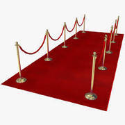 Red Carpet w/Stands Red Carpet w/Stands